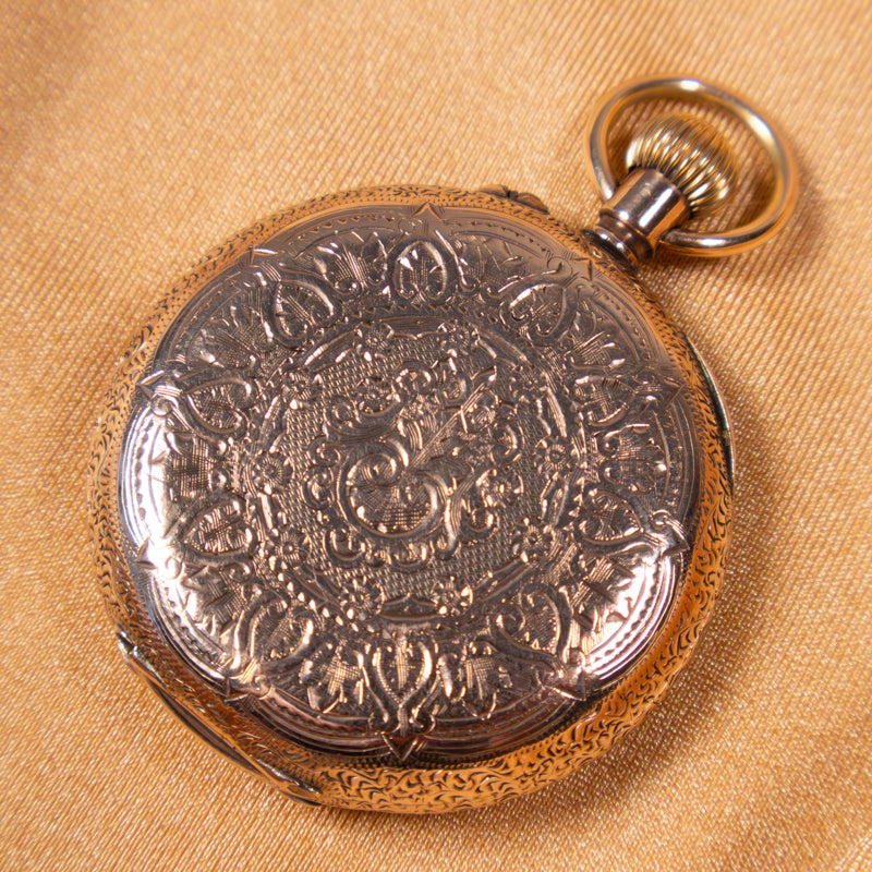 La Fidele, Edwardian Pocket Watch, 9ct Pink Gold