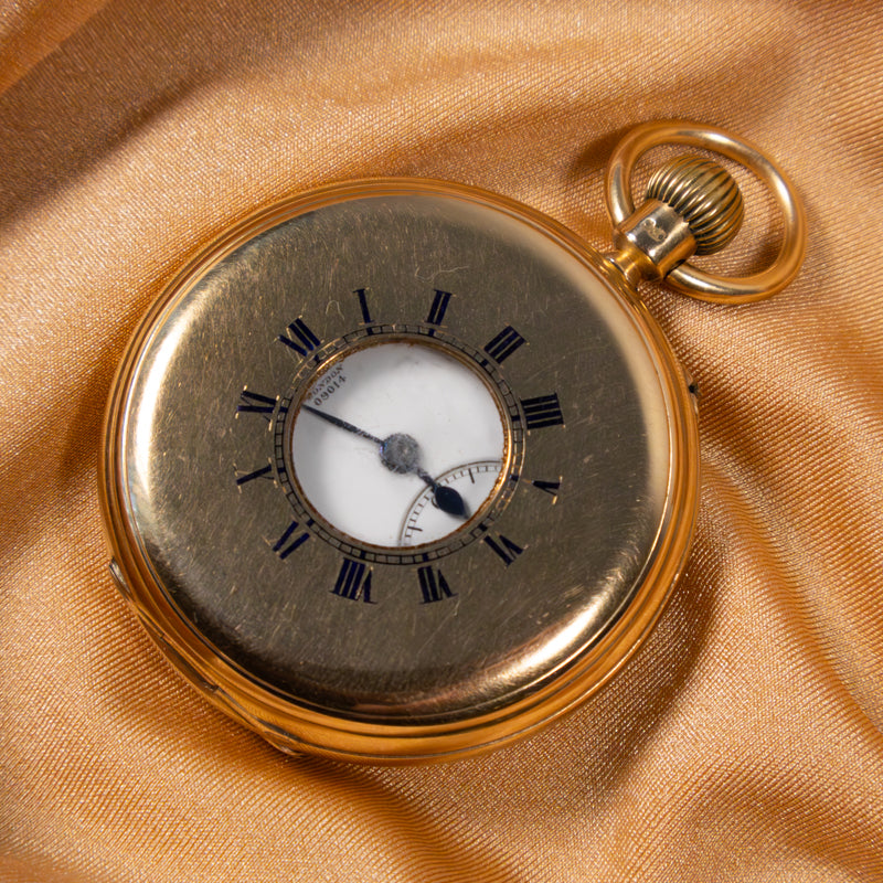 Charles & Frodsham, Edwardian Pocket Watch, 18ct Yellow Gold