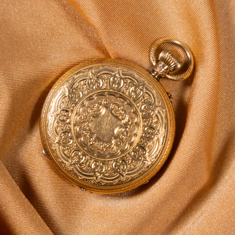 Stewart Dawson & Co., Victorian Pocket Watch, 18ct Yellow Gold