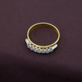 Modern Diamond Eternity Band, 18ct Yellow Gold