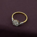 Art Deco Diamond Engagement Ring