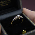 Art Deco Diamond Solitaire Ring, 18ct Yellow Gold & Platinum