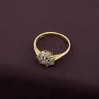 Edwardian Diamond Daisy Ring