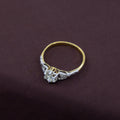 Vintage Diamond Ring, 18ct Yellow & White Gold