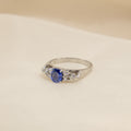 Modern Diamond Ring, 18ct White Gold