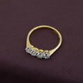 Edwardian Diamond Engagement Ring, 18ct Yellow Gold