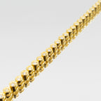 Modern Tennis Bracelet, 18ct Yellow Gold