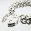 Modern Padlock Bracelet, Sterling Silver
